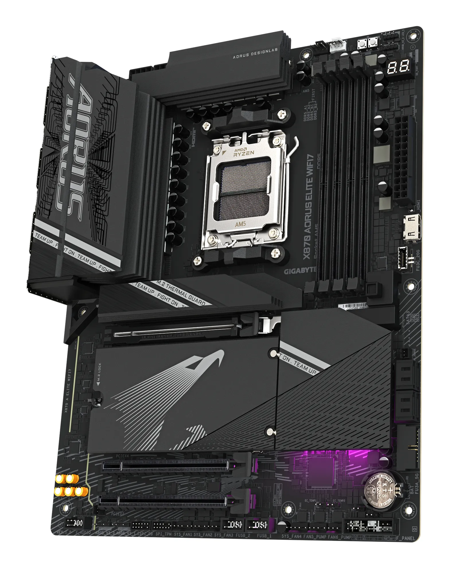 Gigabyte X870 Aorus Elite WiFi 7 AM5 ATX - moderkort