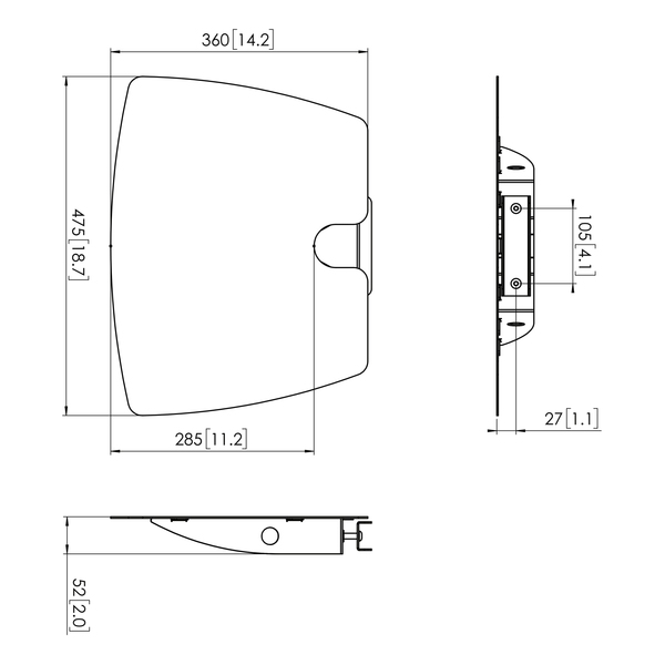 Vogel's Pro PFA 9038 Shelf Accessories for all 60 mm Tubes