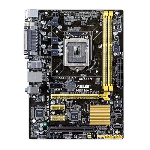 Asus H81M-C, mATX -emolevy