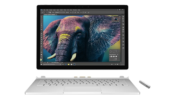 Microsoft Surface Book | 13.5&quot; Multi-touch | Intel i7-6600U 2.6 GHz | 16 GB RAM | 1 TB SSD | GeForce GTX 965M | Windows 10 Pro | German/Austria