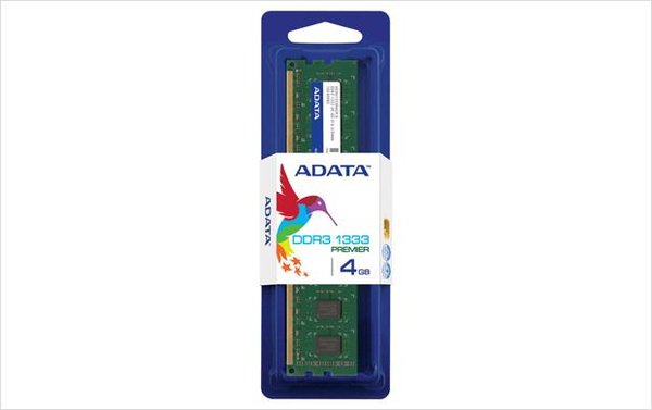 ADATA DDR3-1333 4GB DIMM CL9  S-Tray