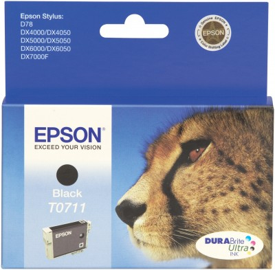 EPSON T0711 BLACK INK  CART. BL