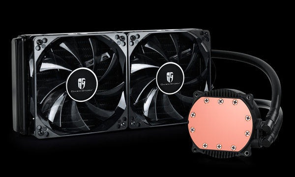 Deepcool Maelstrom 240T Blue AIO-nestej&auml;&auml;hdytysratkaisu prosessorille