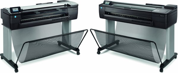 HP DesignJet T830 - 36" monitoimitulostin - v&auml;ri - mustesuihku - 914 x 2770 mm (alkuper&auml;inen) - Rulla (91,4 cm x 45,7 m), 914 x 1897 mm (media) - jopa 0.42 min/