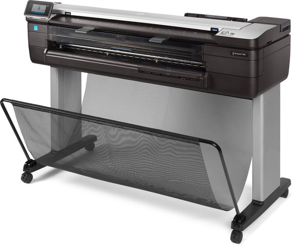 HP DesignJet T830 - 36" monitoimitulostin - v&auml;ri - mustesuihku - 914 x 2770 mm (alkuper&auml;inen) - Rulla (91,4 cm x 45,7 m), 914 x 1897 mm (media) - jopa 0.42 min/