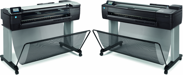 HP DesignJet T830 - 36" monitoimitulostin - v&auml;ri - mustesuihku - 914 x 2770 mm (alkuper&auml;inen) - Rulla (91,4 cm x 45,7 m), 914 x 1897 mm (media) - jopa 0.42 min/