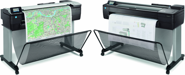 HP DesignJet T830 - 36" monitoimitulostin - v&auml;ri - mustesuihku - 914 x 2770 mm (alkuper&auml;inen) - Rulla (91,4 cm x 45,7 m), 914 x 1897 mm (media) - jopa 0.42 min/