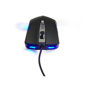 Maus USB Gaming grau/schwarz