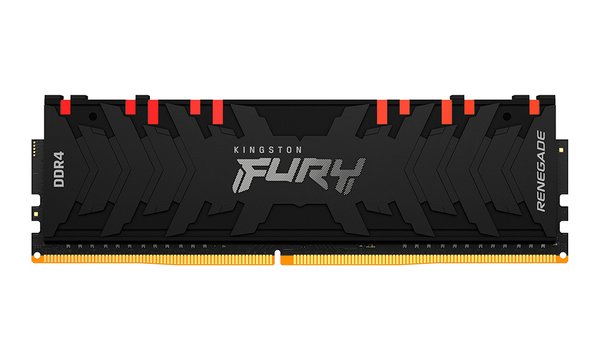 Kingston Fury Renegade RGB 32 Gt (1 x 32 Gt) DDR4 3000MHz, CL16 -muisti, Musta