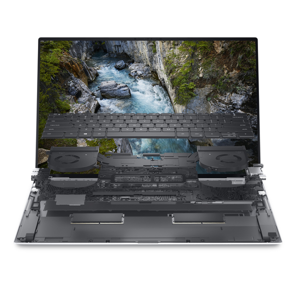 Dell Precision 5570 15.6" i7-12700H, 16 Gt, 512 Gt SSD, RTX A1000, Win 10 Pro -kannettava, Harmaa
