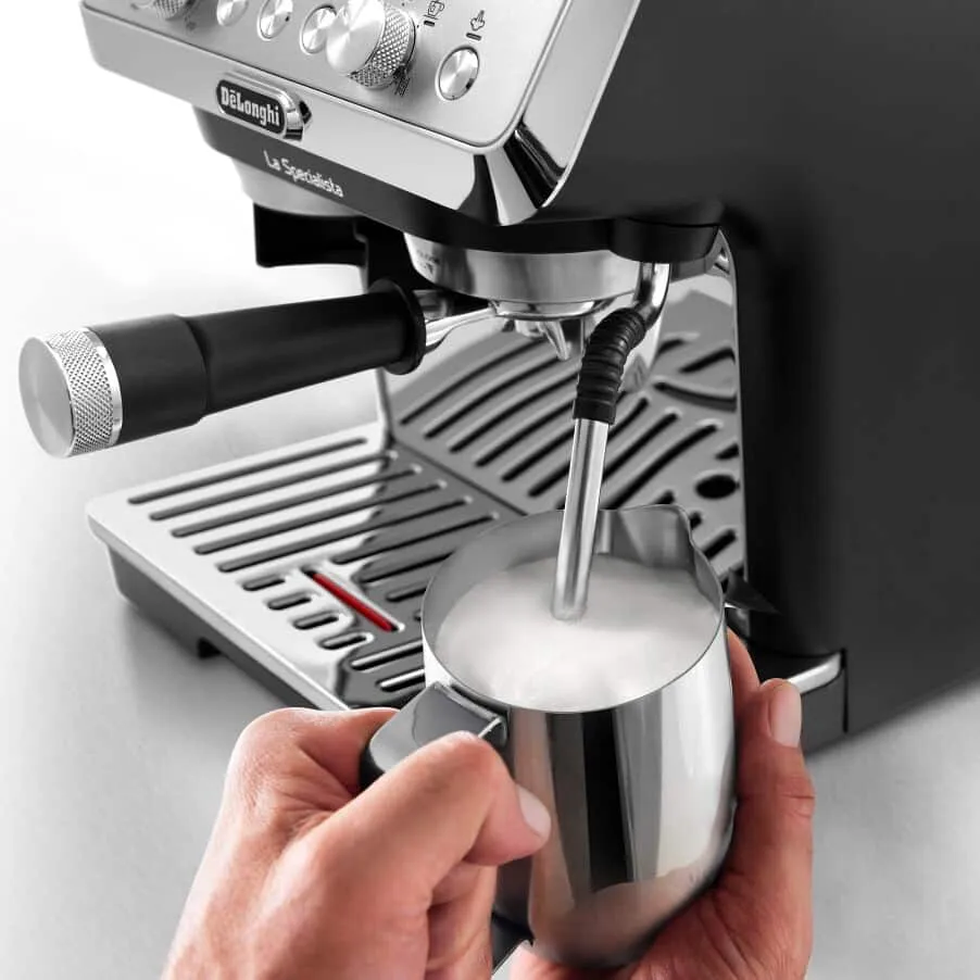 Delonghi La Specialista Arte - espresso machine, Black, Stainless steel