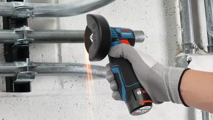 Bosch Professional GWS 12V-76 (2x GBA 2.0) -akkukulmahiomakone