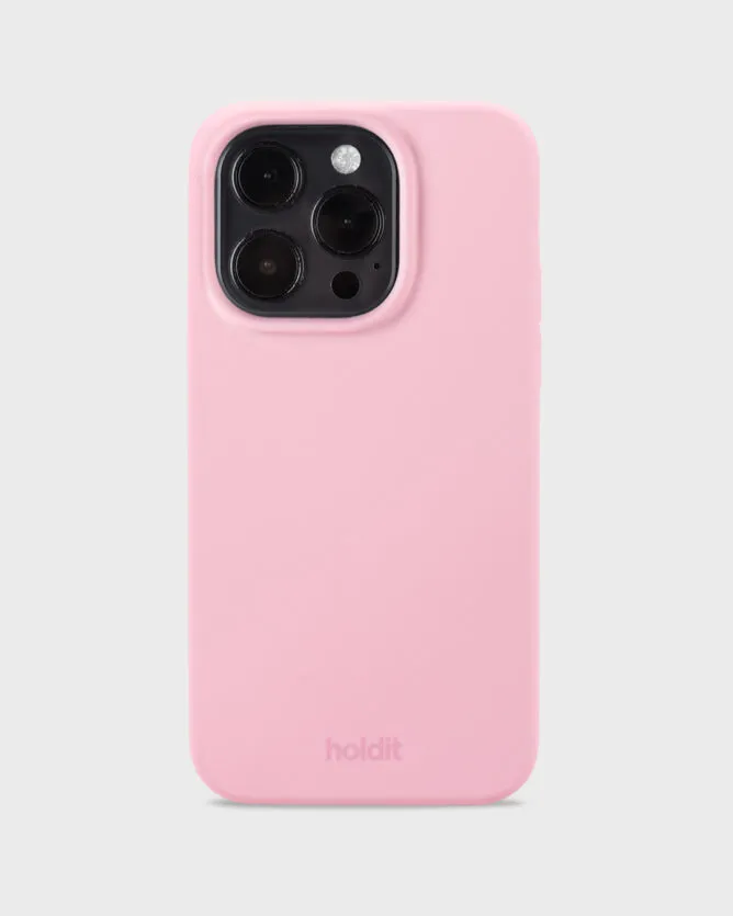 HOLDIT SILICONE CASE IPHONE - 15 PRO PINK
