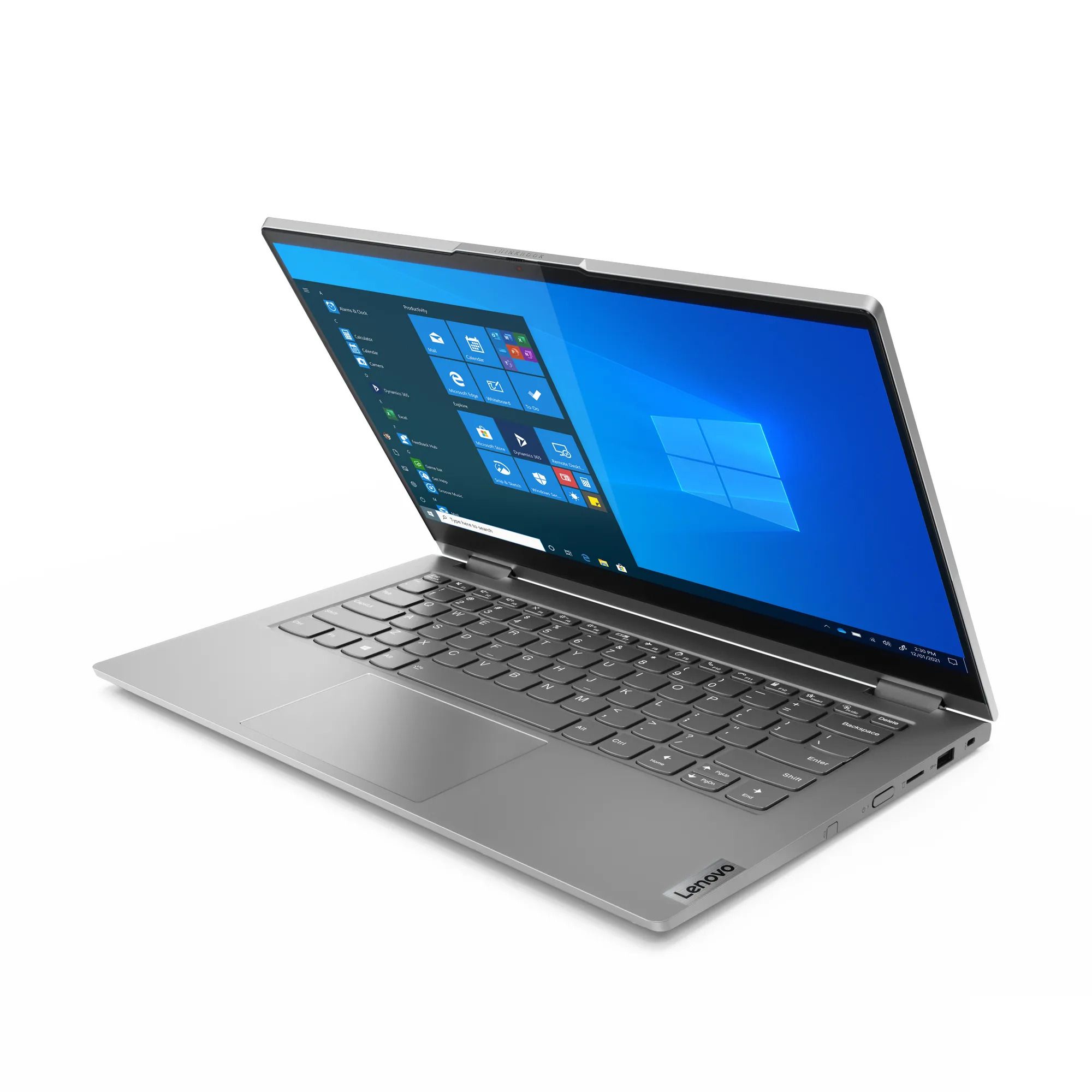 Lenovo ThinkBook 14s Yoga G3 IRU 14" i7-1355U, 16 Gt, 512 Gt, Win 11 Pro -kannettava, harmaa