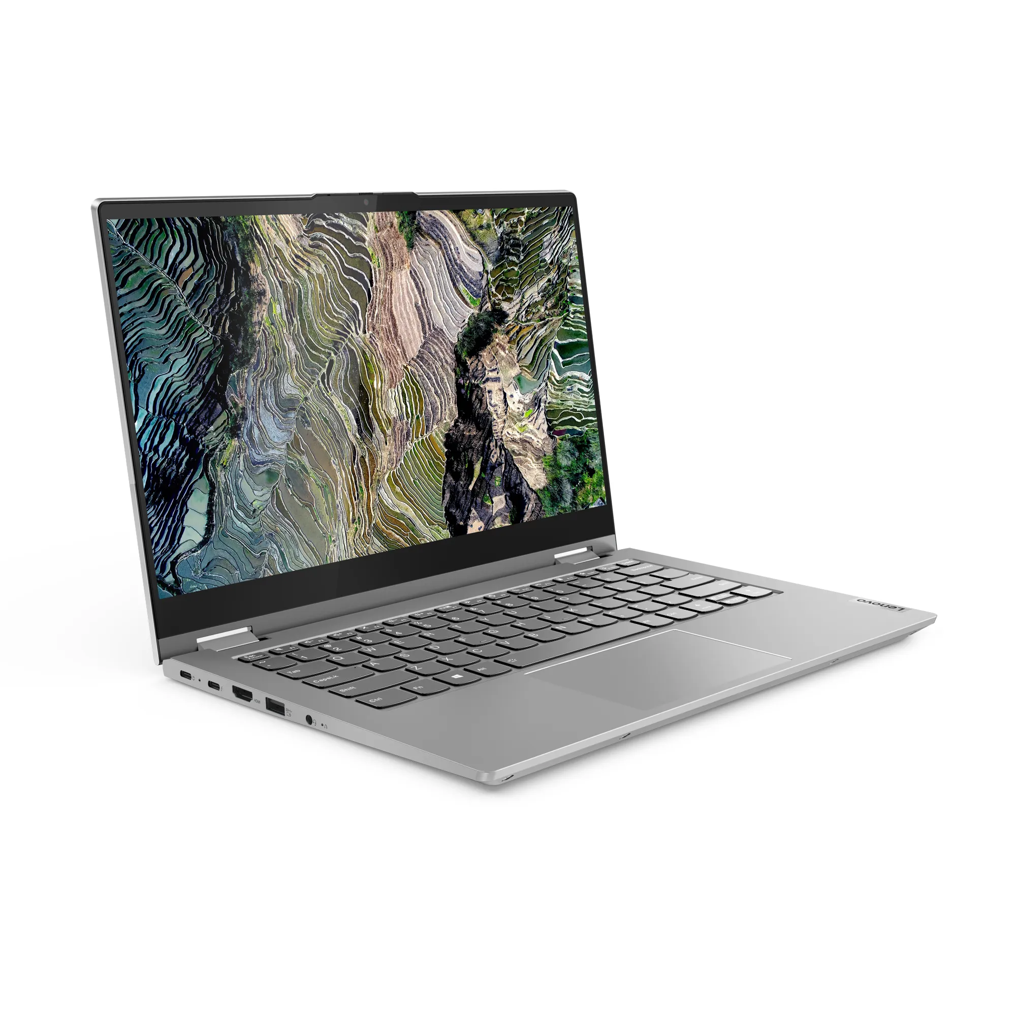 Lenovo ThinkBook 14s Yoga G3 IRU 14" i7-1355U, 16 Gt, 512 Gt, Win 11 Pro -kannettava, harmaa