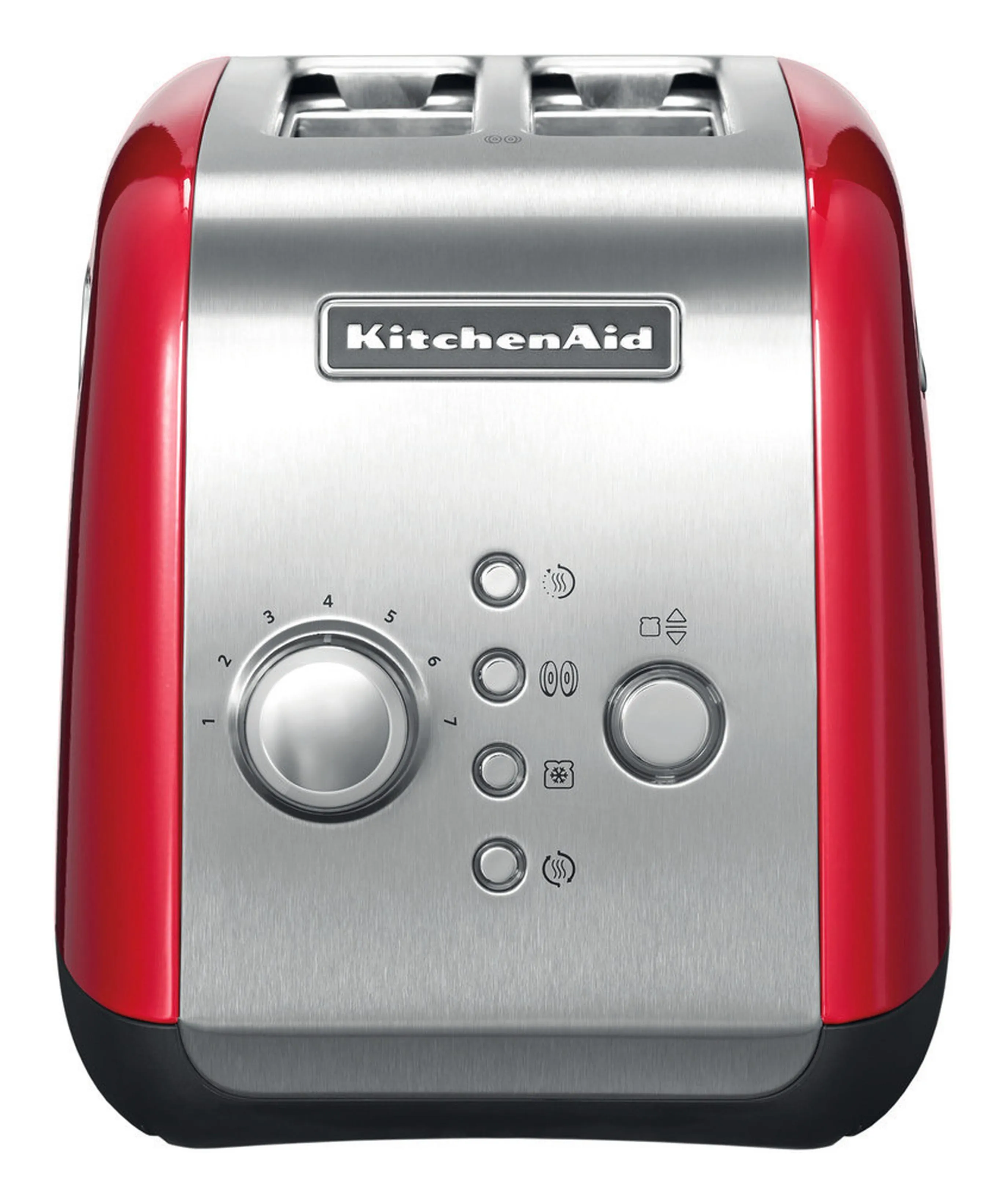 KitchenAid 221EER -leiv&auml;npaahdin, 2 viipaleita, punainen