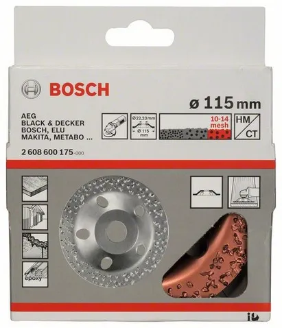 Bosch HM-Topfscheibe 115 mm 0.2mm Messing