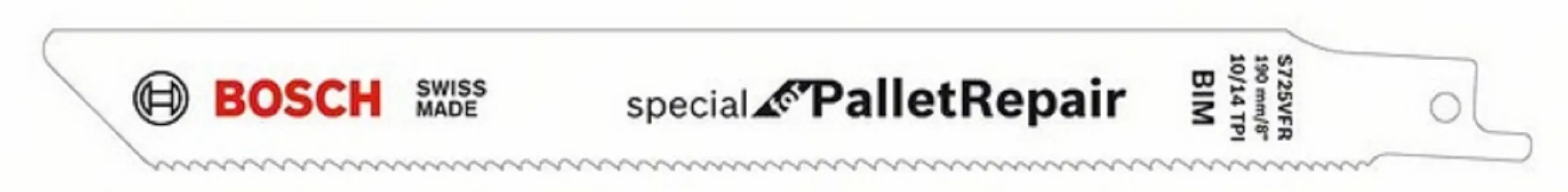 Bosch Jigsaw blade PalletRepair S 725 VFR 5 pieces