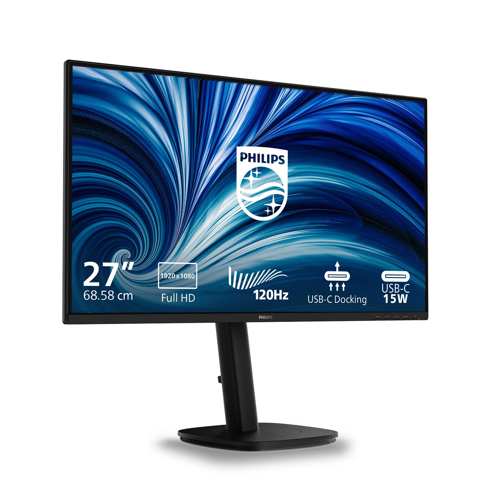 Philips 27B2U3301/00 27" Full HD, IPS sk&auml;rm med USB-C hub