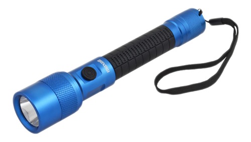 Maxell UV LED taskulamppu, IP44, alumiinia, sininen