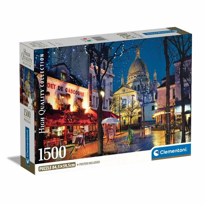 Clementoni High Quality Collection Paris Montmartre - puzzle, 1500 pcs