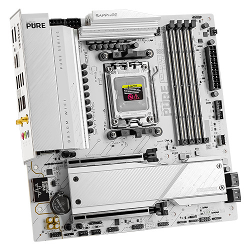 Sapphire Pure B850M WIFI AM5 mATX Motherboard
