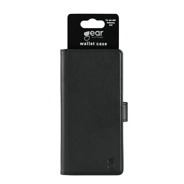 GEAR Wallet, Galaxy A52 - Wallet Case, Black