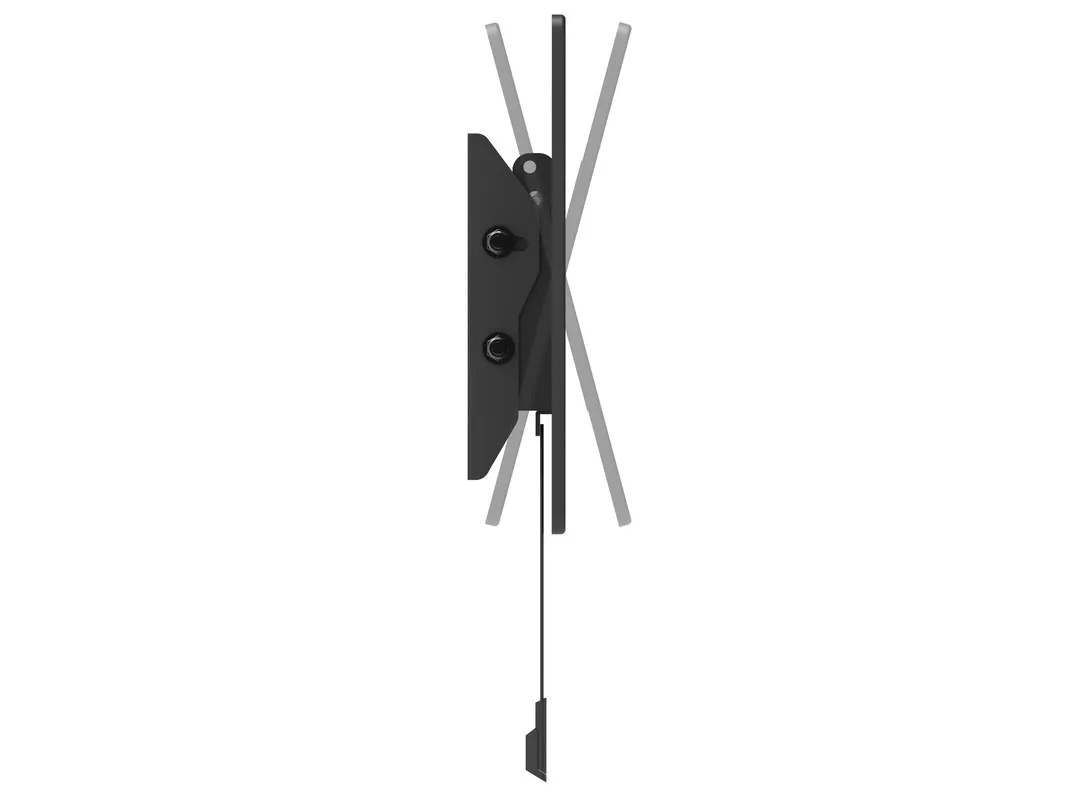 Multibrackets M VESA Wallmount Tilt - Wall mount tuotteelle LCD-n&auml;ytt&ouml; - musta -n&auml;yt&ouml;n koko: 14"-24"