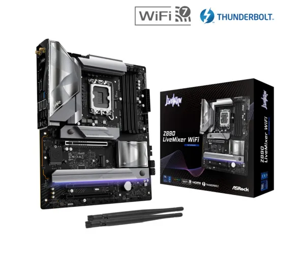 ASRock Z890 LiveMixer WiFi 7 LGA1851 ATX - motherboard
