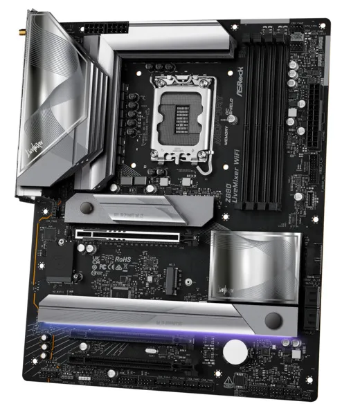 ASRock Z890 LiveMixer WiFi 7 LGA1851 ATX - motherboard