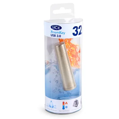 LaCie XtremKey - USB Flash-asema - salattu - 32 Gt - USB 3.0