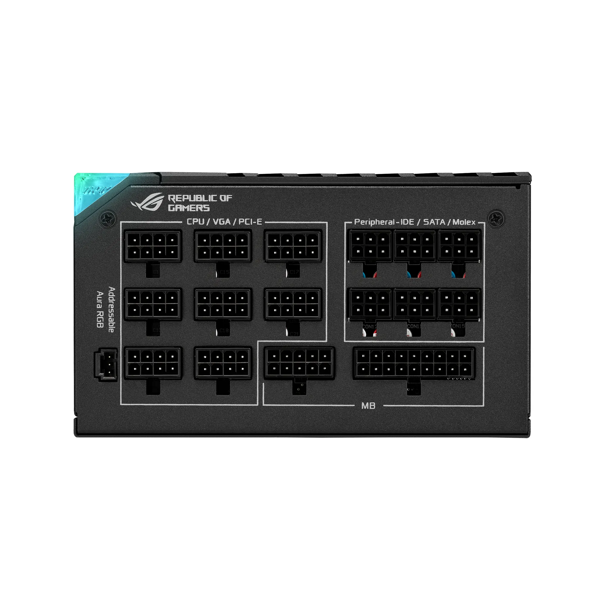 Asus ROG THOR 1000W -virtalähde, 80 Plus Platinum (EVA Edition)