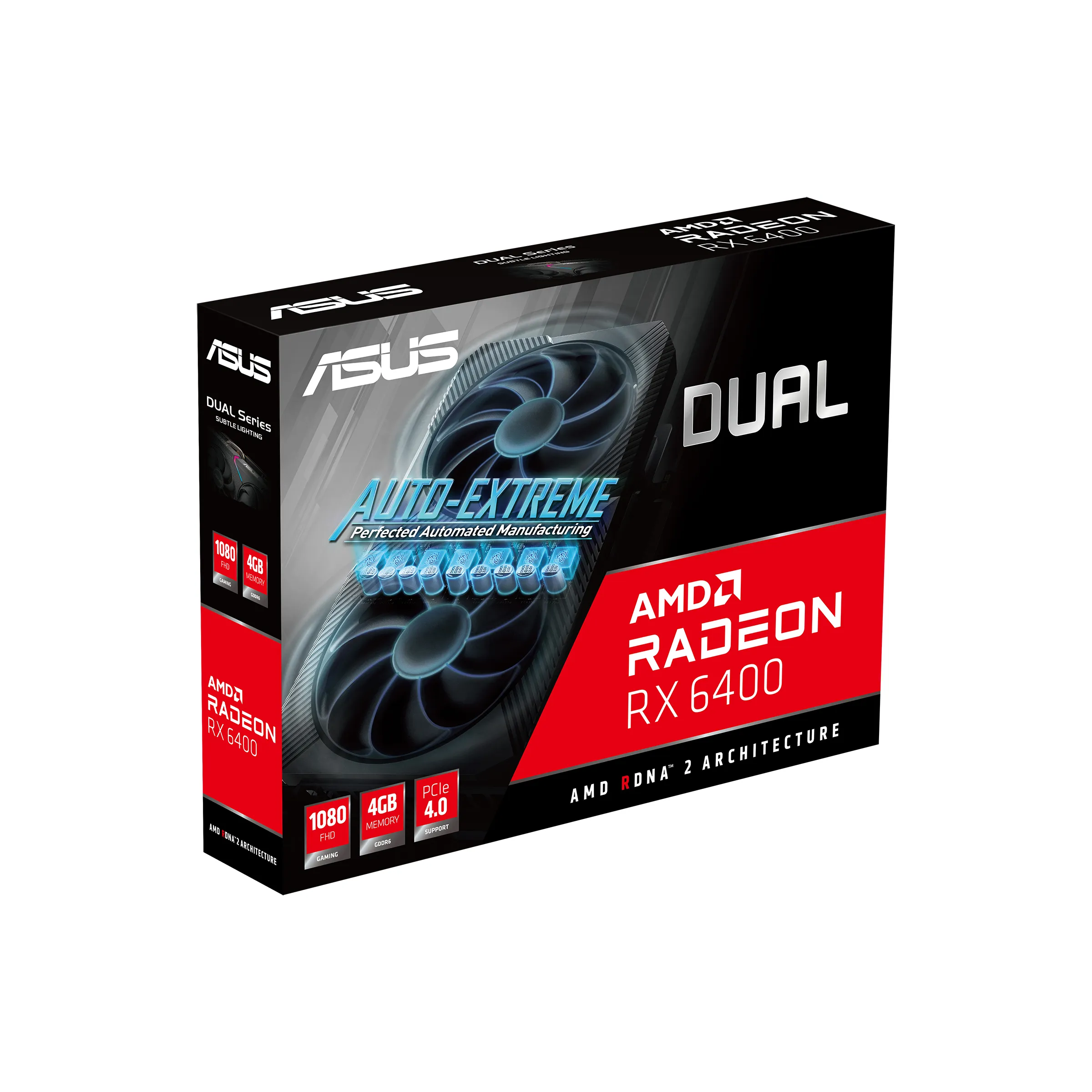 Asus Radeon RX 6400 Dual 4GB - graphics card Asus Radeon RX 6400 Dual 4GB - graphics card