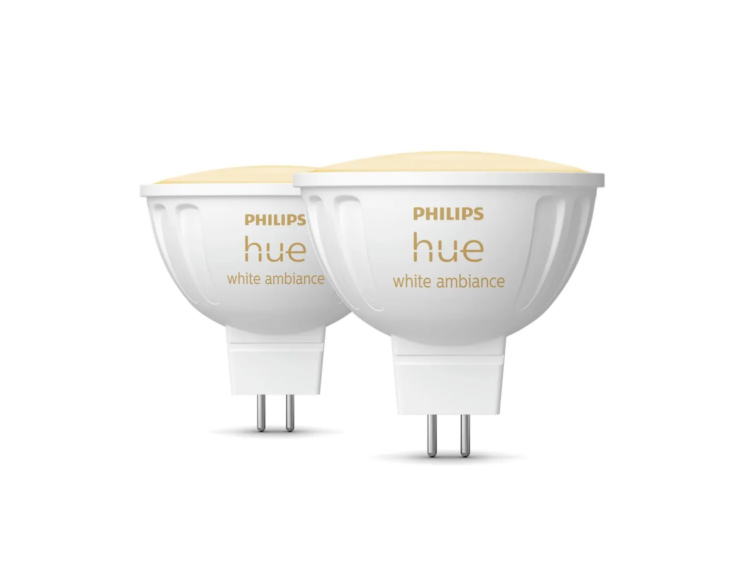 Philips Hue White Ambiance MR16 - smart bulb, 2-pack