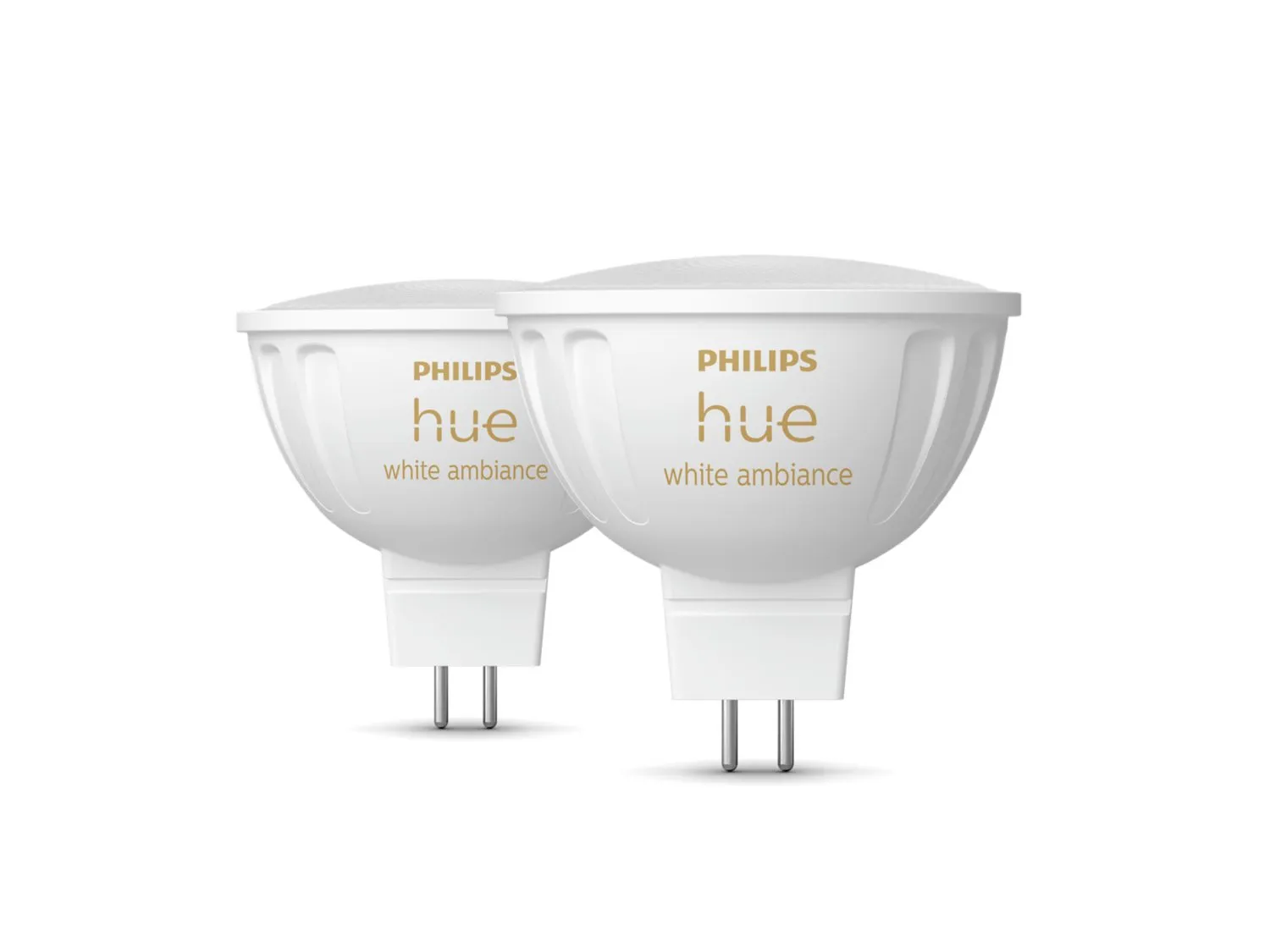 Philips Hue White Ambiance MR16 - smart bulb, 2-pack
