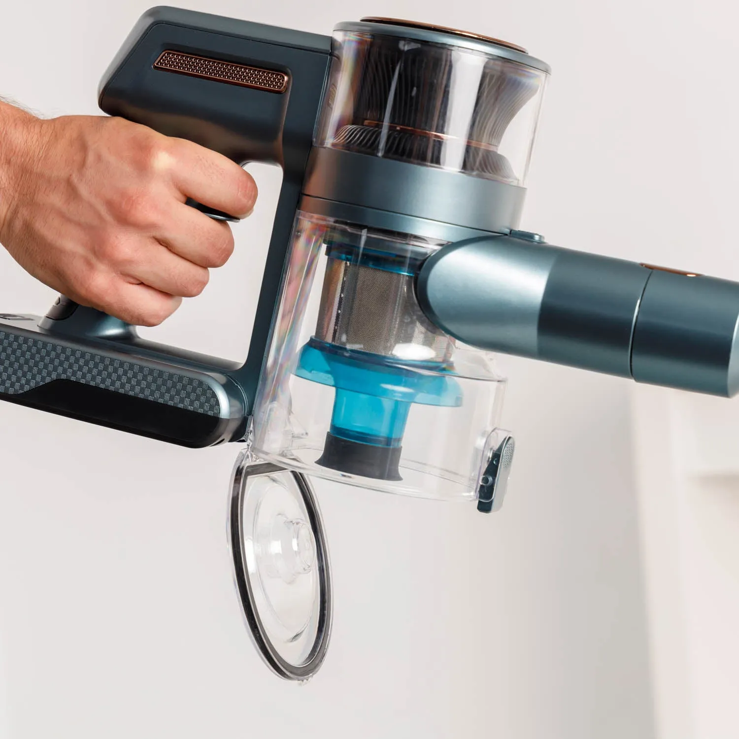 TAURUS Homeland Digital Animal Flex - skaftdammsugare, bl&aring;