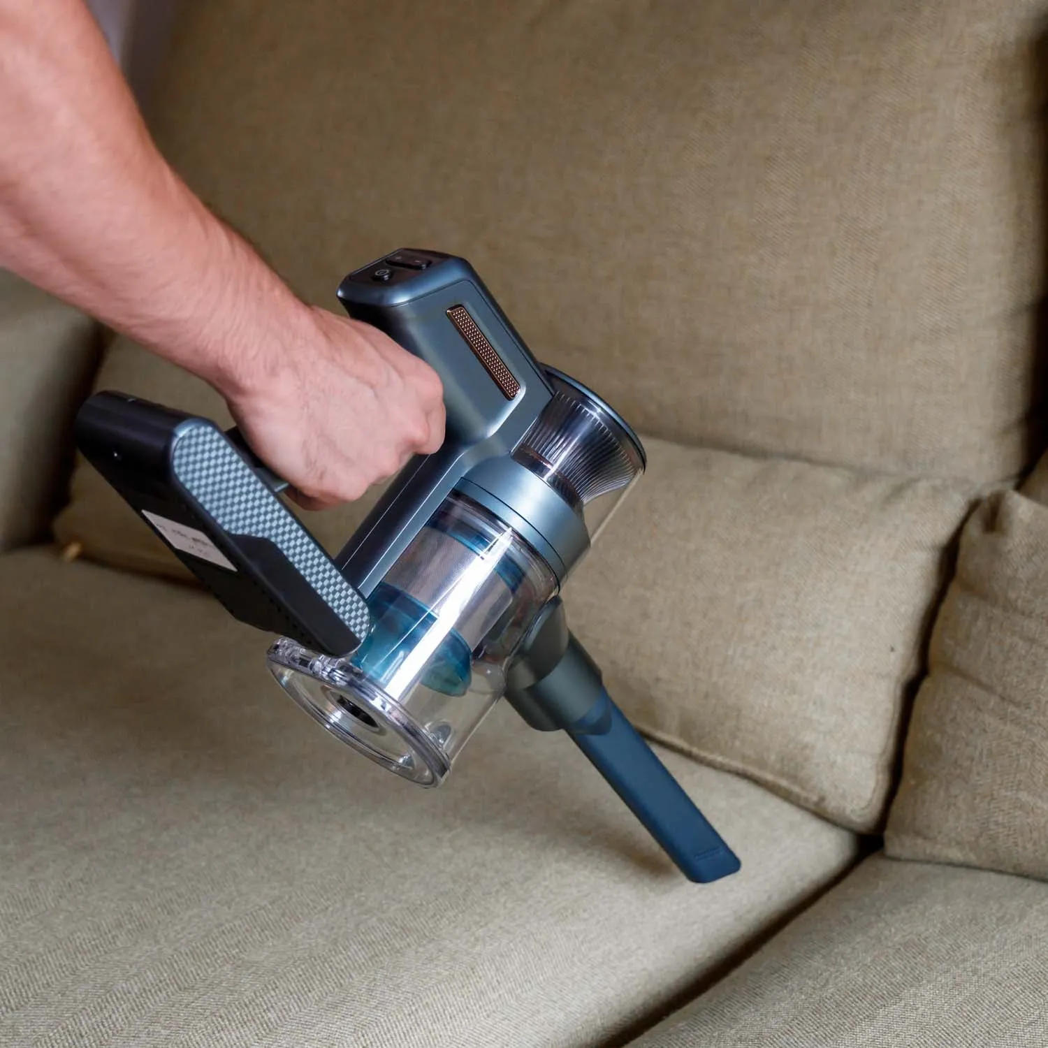 TAURUS Homeland Digital Animal Flex - skaftdammsugare, bl&aring;