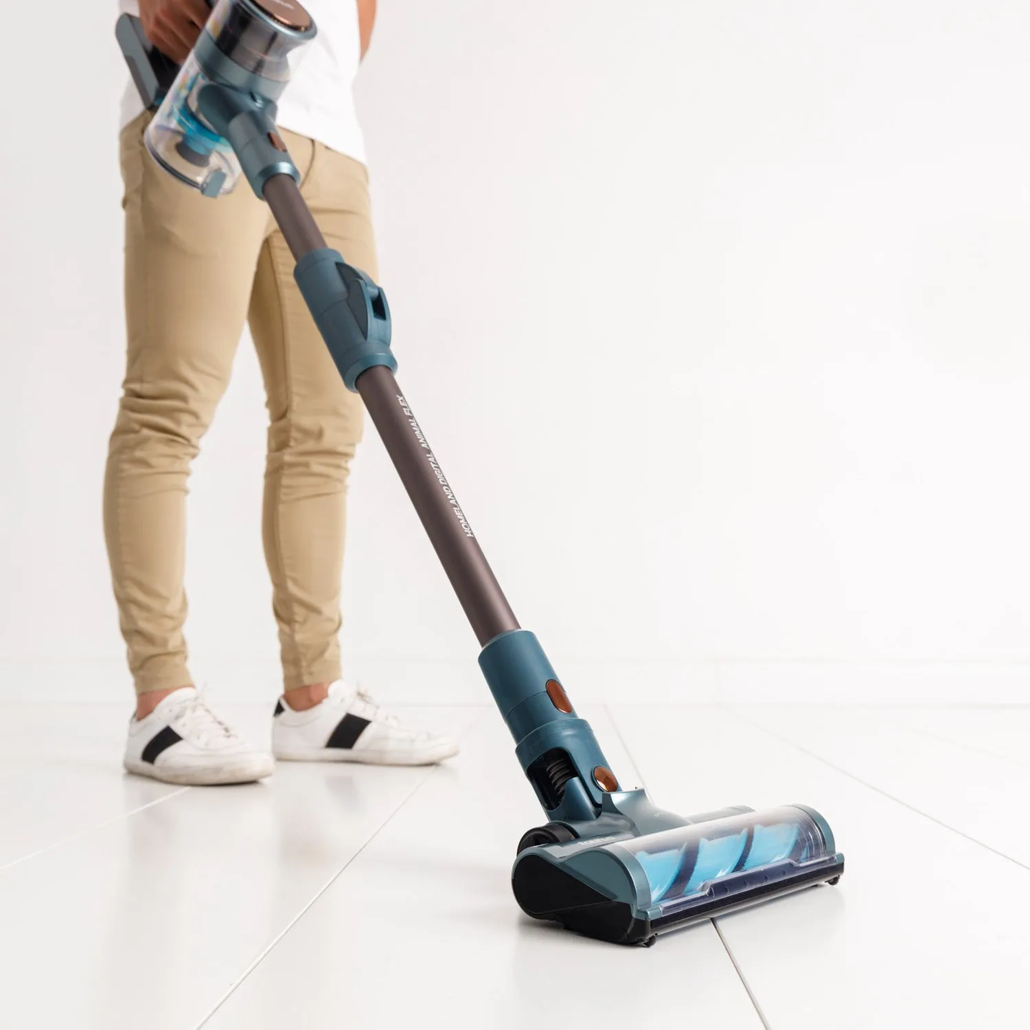 TAURUS Homeland Digital Animal Flex - skaftdammsugare, bl&aring;