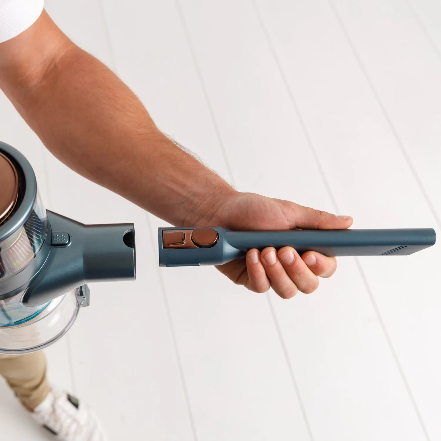 TAURUS Homeland Digital Animal Flex - skaftdammsugare, bl&aring;