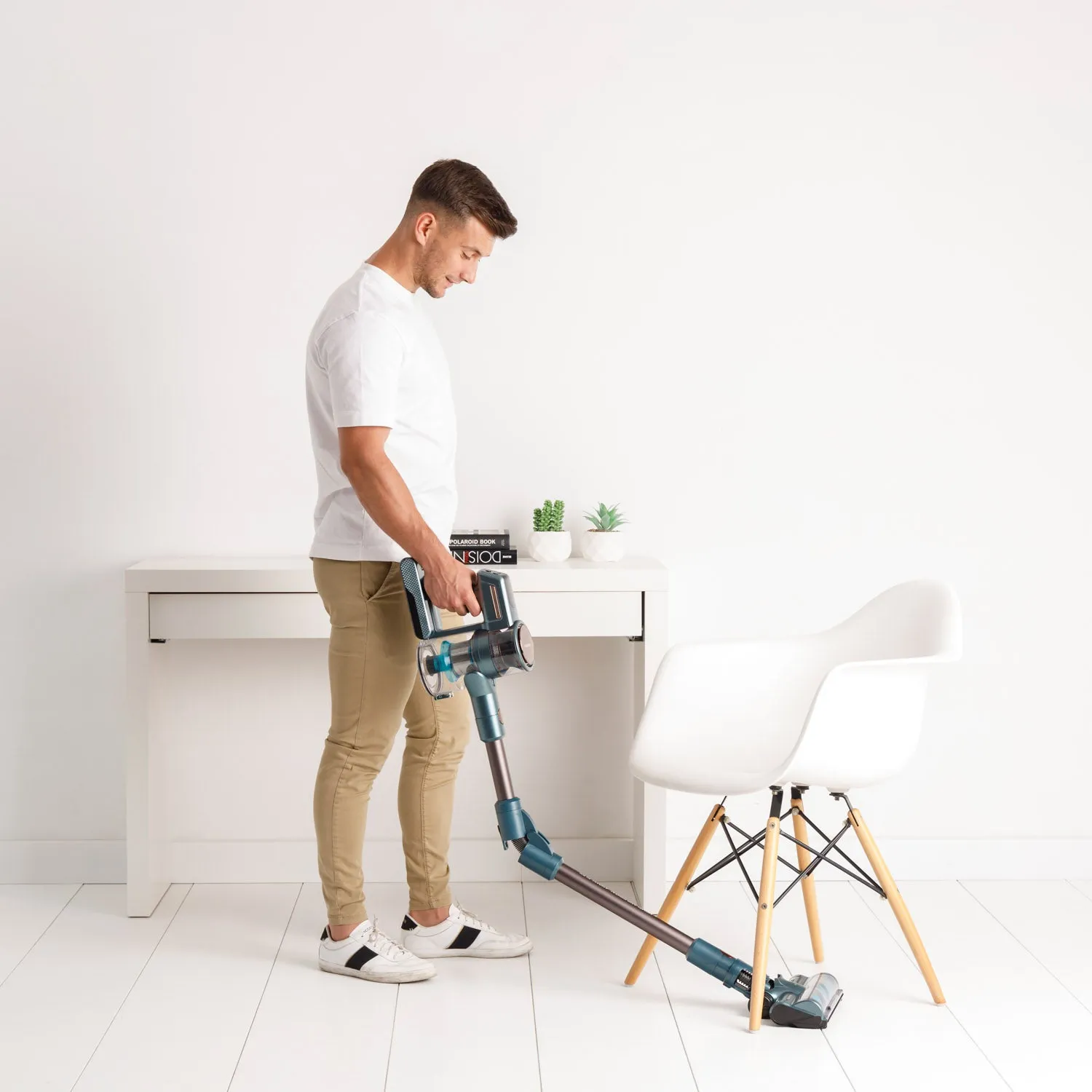 TAURUS Homeland Digital Animal Flex - skaftdammsugare, blå