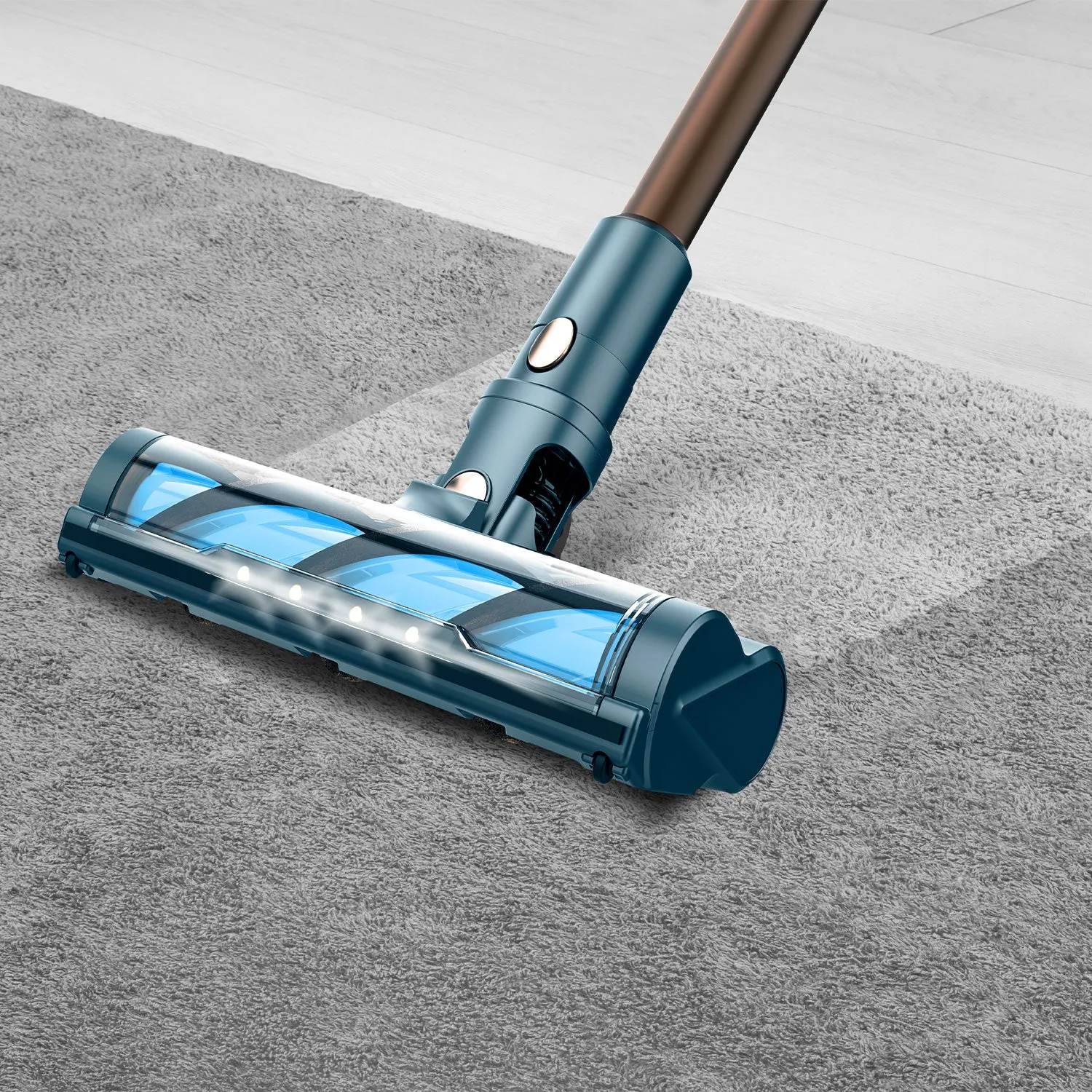 TAURUS Homeland Digital Animal Flex - skaftdammsugare, blå