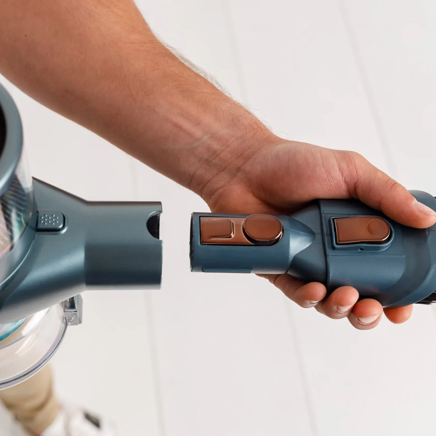 TAURUS Homeland Digital Animal Flex - skaftdammsugare, bl&aring;