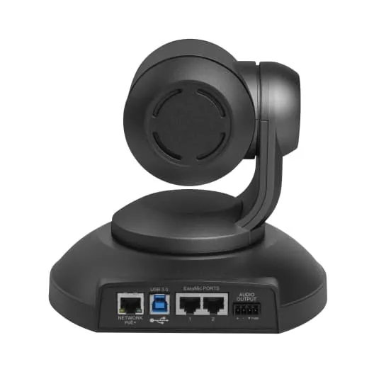 Vaddio ConferenceSHOT AV Camera - 10x Zoom, 74&deg; FOV, USB, IP-Streaming, 2x Mic input, black/silver