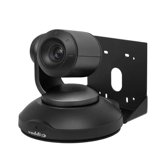 Vaddio ConferenceSHOT AV Camera - 10x Zoom, 74&deg; FOV, USB, IP-Streaming, 2x Mic input, black/silver