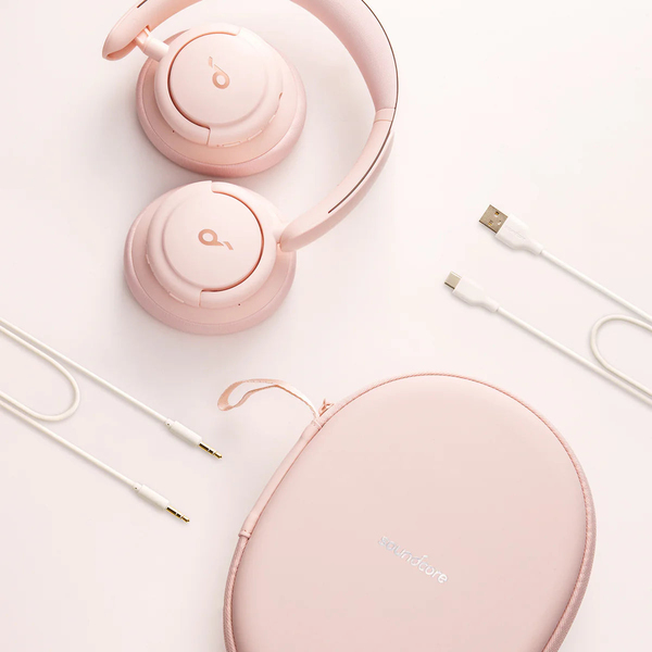Anker Soundcore Q30 ANC -langattomat kuulokkeet, Pinkki