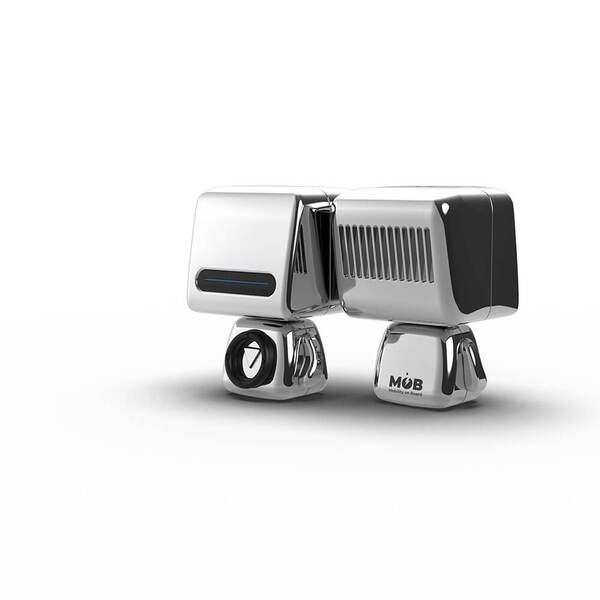MOB Astro 2.0 Bluetooth Portable speaker, Silver