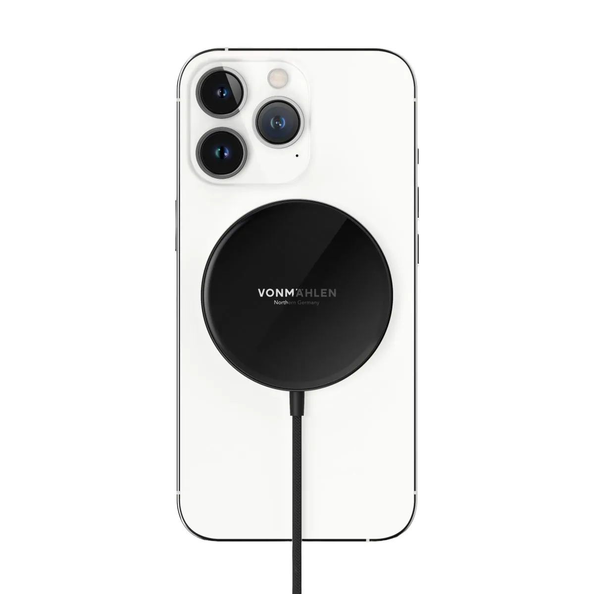 Aura Mini - The Magnetic Wireless Charging Pad, Svart