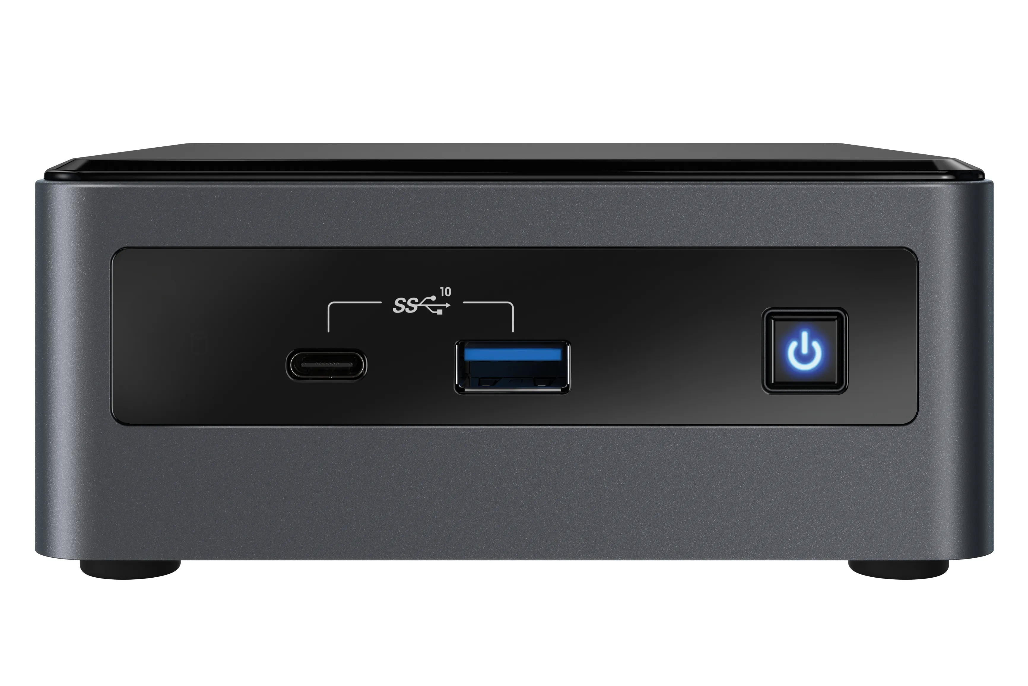 Intel NUC10i3FNHN Mini PC Barebone, Black