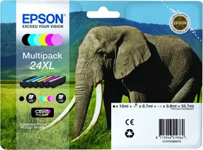 T2438 Multipack 6-colours XL