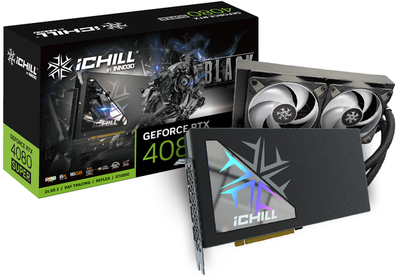 Inno3D GeForce RTX 4080 SUPER iChill Black 16GB - Graphics card